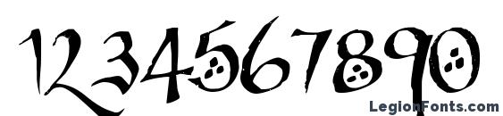 Hobbiton brushhandhobbiton brush Font, Number Fonts