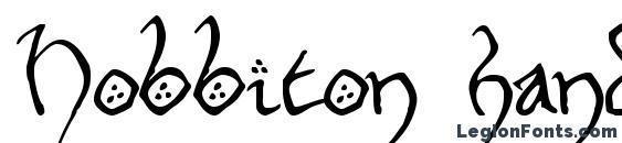 Hobbiton handscrawl regular Font
