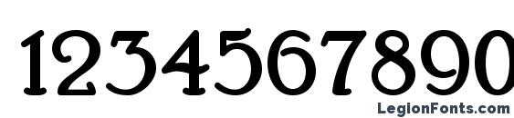 Hobby Horse NF Font, Number Fonts