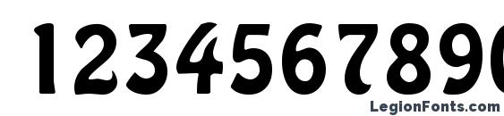 HobbyHeadline Regular Font, Number Fonts
