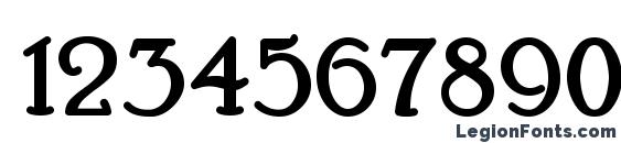 HobbyHorse Font, Number Fonts