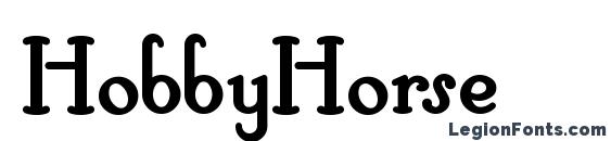 HobbyHorse font, free HobbyHorse font, preview HobbyHorse font