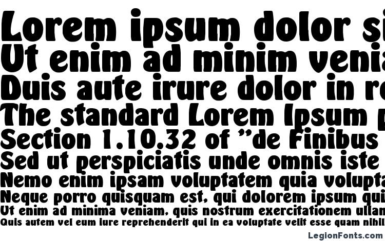 specimens Hobo Xbold Regular font, sample Hobo Xbold Regular font, an example of writing Hobo Xbold Regular font, review Hobo Xbold Regular font, preview Hobo Xbold Regular font, Hobo Xbold Regular font