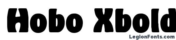 Hobo Xbold Regular font, free Hobo Xbold Regular font, preview Hobo Xbold Regular font