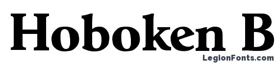 Шрифт Hoboken Bold