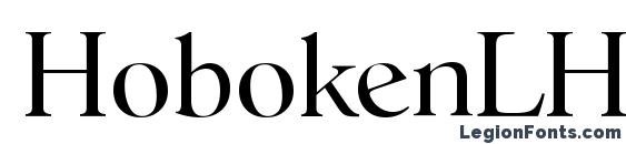 HobokenLH Regular font, free HobokenLH Regular font, preview HobokenLH Regular font