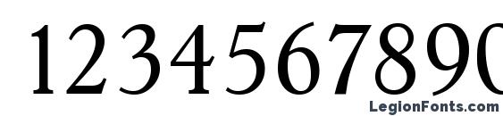 HobokenSerial Light Regular Font, Number Fonts
