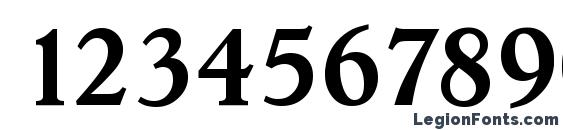HobokenSerial Medium Regular Font, Number Fonts