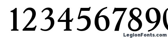 HobokenSerial Regular Font, Number Fonts
