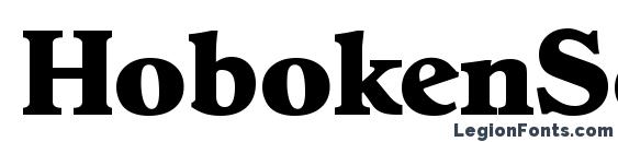 HobokenSerial Xbold Regular font, free HobokenSerial Xbold Regular font, preview HobokenSerial Xbold Regular font