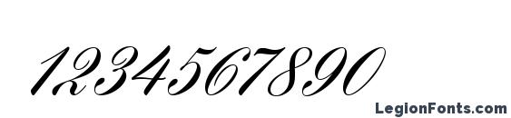 Hogarth script Font, Number Fonts