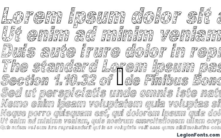 specimens HOLE 3 cursive outline font, sample HOLE 3 cursive outline font, an example of writing HOLE 3 cursive outline font, review HOLE 3 cursive outline font, preview HOLE 3 cursive outline font, HOLE 3 cursive outline font