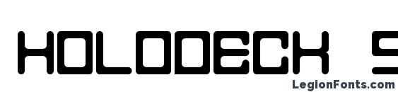 Holodeck 5 font, free Holodeck 5 font, preview Holodeck 5 font