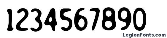 Holstein bold Font, Number Fonts