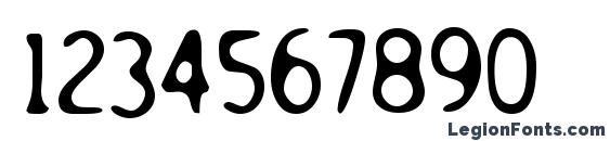 Holstein Font, Number Fonts