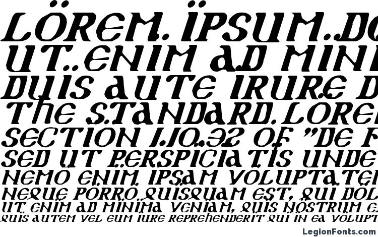 specimens Holy Empire Italic font, sample Holy Empire Italic font, an example of writing Holy Empire Italic font, review Holy Empire Italic font, preview Holy Empire Italic font, Holy Empire Italic font
