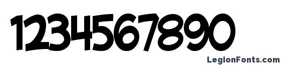 Holy Mackerel! Font, Number Fonts