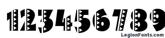 Holy Ravioli NF Font, Number Fonts