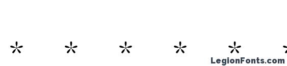 Home Planning 2 Font, Number Fonts