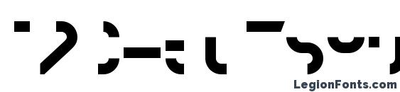 Homestead One Font, Number Fonts