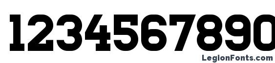 Homestead Regular Font, Number Fonts