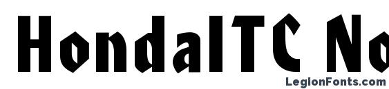 HondaITC Normal font, free HondaITC Normal font, preview HondaITC Normal font