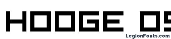 шрифт Hooge 0553 LeS version, бесплатный шрифт Hooge 0553 LeS version, предварительный просмотр шрифта Hooge 0553 LeS version