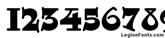 Hornswoggled NF Font, Number Fonts