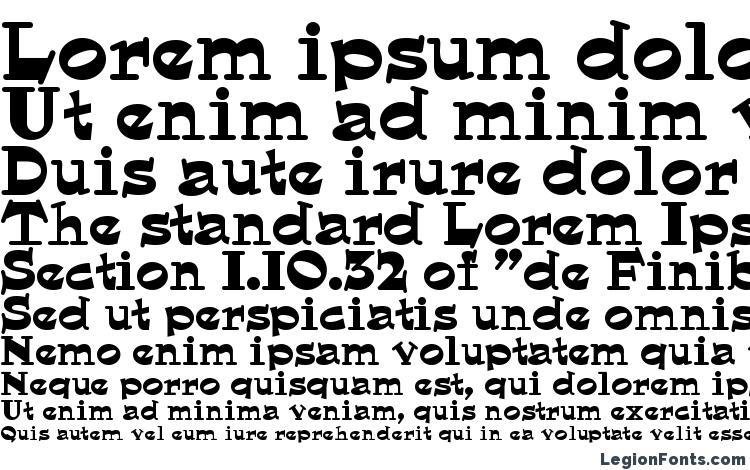 specimens Hornswoggled NF font, sample Hornswoggled NF font, an example of writing Hornswoggled NF font, review Hornswoggled NF font, preview Hornswoggled NF font, Hornswoggled NF font