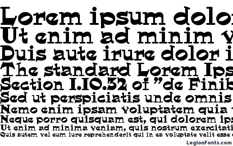 specimens Hornswoggled font, sample Hornswoggled font, an example of writing Hornswoggled font, review Hornswoggled font, preview Hornswoggled font, Hornswoggled font