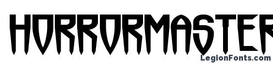 Horrormaster Font