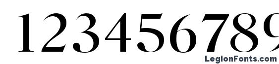 HorshamL Regular Font, Number Fonts