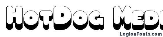 HotDog Medium font, free HotDog Medium font, preview HotDog Medium font