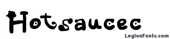 Hotsaucec Font