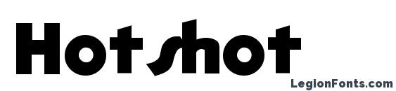 шрифт Hotshot, бесплатный шрифт Hotshot, предварительный просмотр шрифта Hotshot
