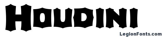 шрифт Houdini, бесплатный шрифт Houdini, предварительный просмотр шрифта Houdini