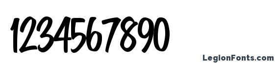 HouseDB Normal Font, Number Fonts