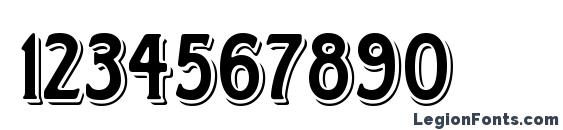 Houston Regular Font, Number Fonts