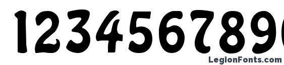Hoverc Font, Number Fonts