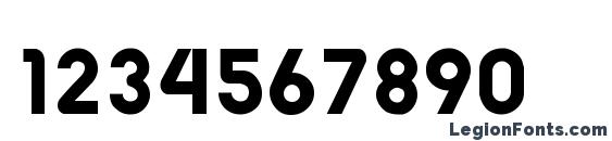 Howard Fat Regular Font, Number Fonts