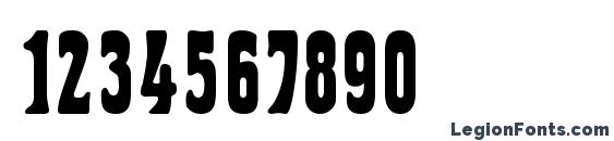 Hrld Font, Number Fonts