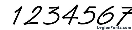 Hubert DB Font, Number Fonts