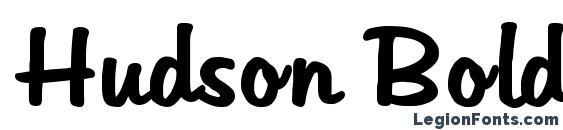 Hudson Bold font, free Hudson Bold font, preview Hudson Bold font