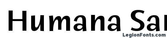Humana Sans Md ITC TT Medium Font
