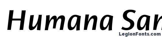Humana Sans Md ITC TT MediumIta font, free Humana Sans Md ITC TT MediumIta font, preview Humana Sans Md ITC TT MediumIta font