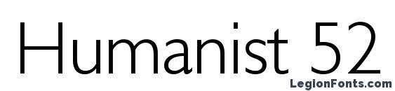 Humanist 521 Light BT Font