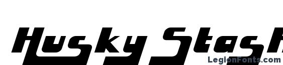 Husky Stash Font