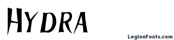 Hydra font, free Hydra font, preview Hydra font