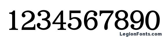 I770 Roman Regular Font, Number Fonts