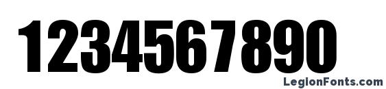 I770 Sans Regular Font, Number Fonts